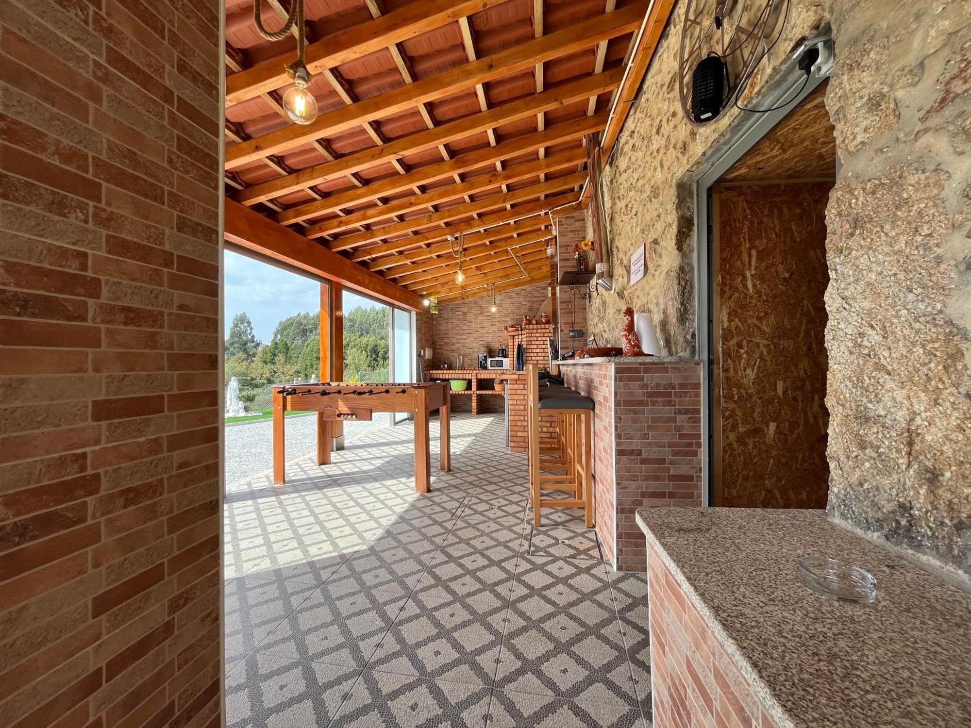 Fonte Retreat Home - Jacuzzi And Heated Swimming Pool Sandim Exterior photo